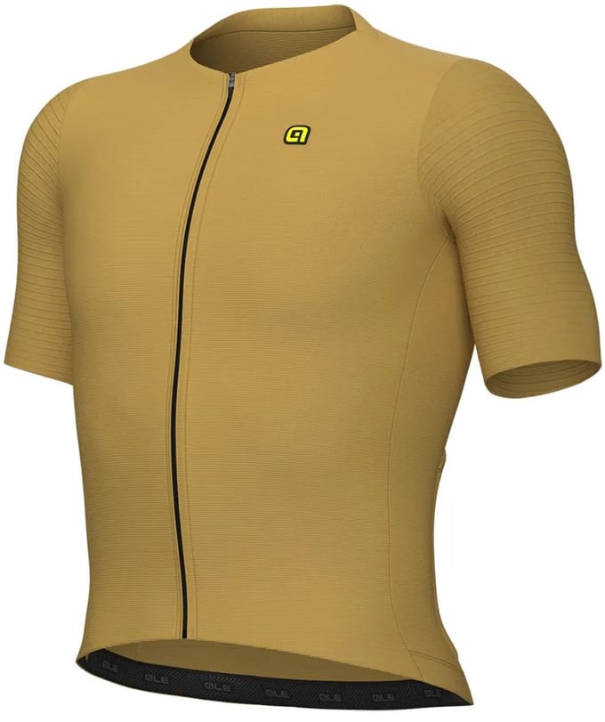 Ale Pr-e Earthy Style Korte Mouw Wielertrui Geel S Man