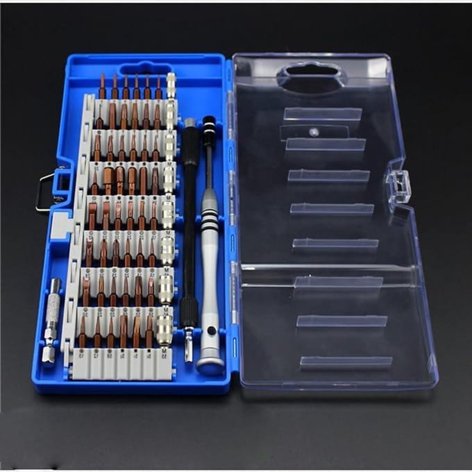 Precisie Schroevendraaier Kit - Mini Schroevendraaier Set - Elektronica Reparatie - 60 Delige Bit Set