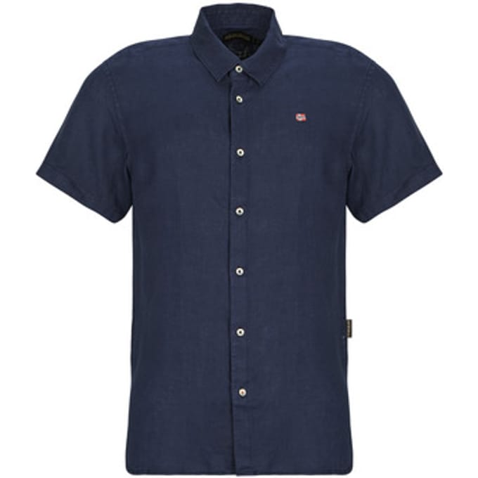 Overhemd Korte Mouw Napapijri G-LINEN