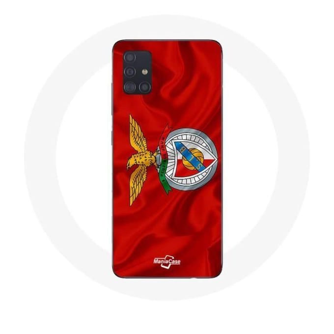 Coque - Maniacase - Samsung Galaxy A71 - Souple - Protection - Motif Benfica noir