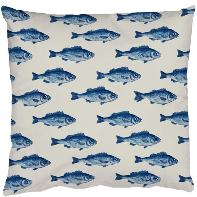 Sierkussens - Kussentjes Woonkamer - 40x40 cm - Vis - Patroon - Blauw