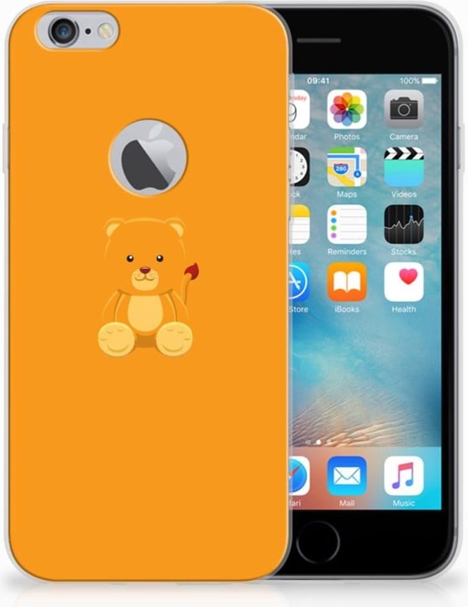 Apple iPhone 6 Plus | 6s Plus Telefoonhoesje met Naam Baby Beer