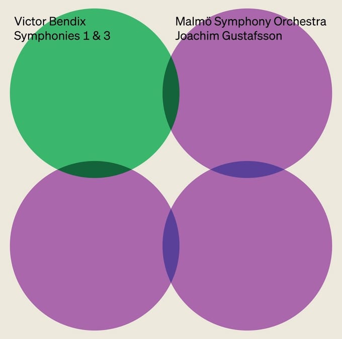 Malmö Symphony Orchestra, Joachim Gustafsson - Victor Bendix: Symphonies 1 & 3 (CD)