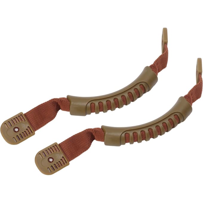 2 Stuks Kano Handvat Zijmontage Kayak Draag Accessoire Vervangingsonderdeel Set Kit voor Boot brown