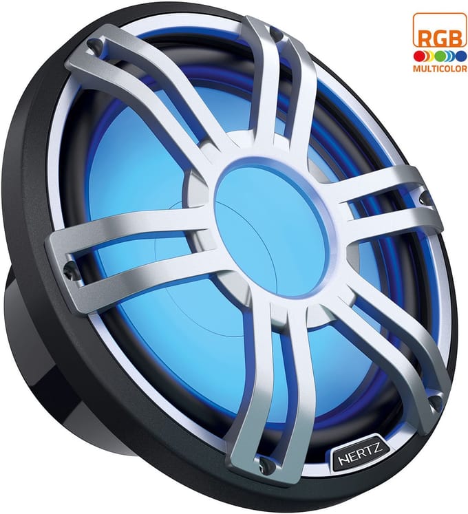 Hertz HMS 12 S2-LD-G Marine Subwoofer 12" RGB