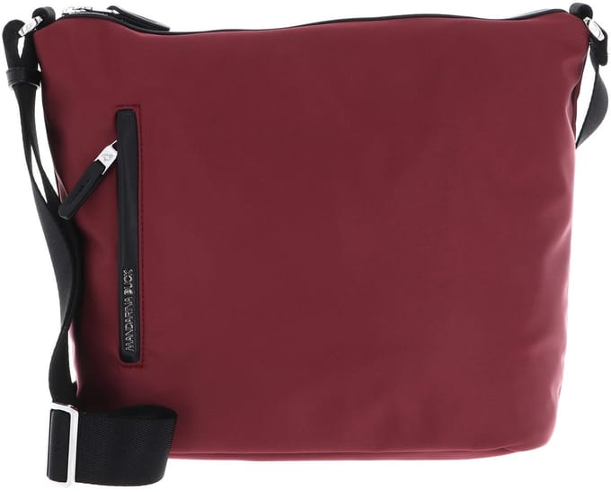 MANDARINA DUCK schoudertas Hunter Hobo Grape donkerrood