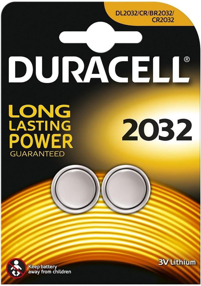 Knoopcel Duracell 2032 bls2