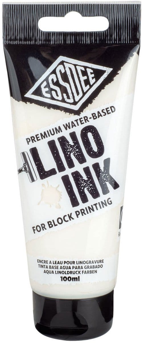 Essdee Lino Inkt - Wit 100ml