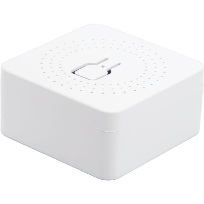 Mini Slimme WiFi Schakelaar DIY Huis Muur Licht Bedieningsmodule 16A AC100?240V 5060HZ white