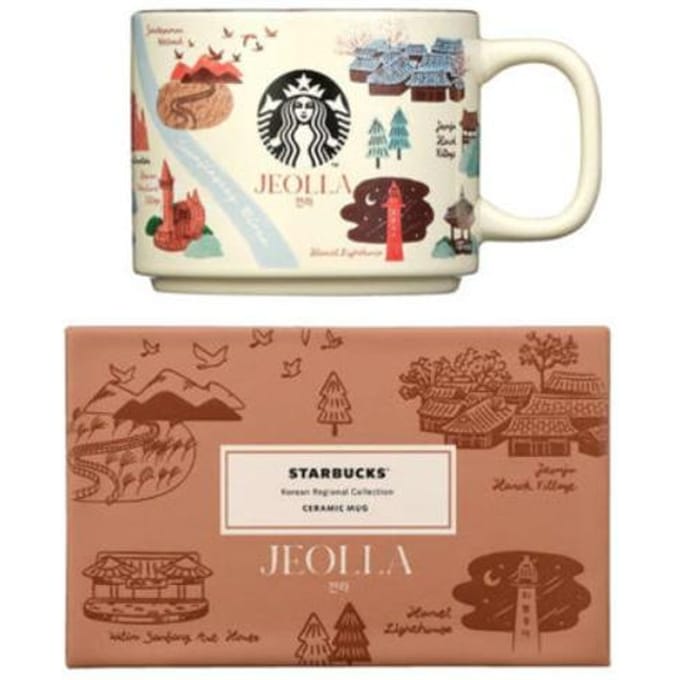 STARBUCKS KOREA — STAD EDITIE MOK 355ml (11 opties) Jeolla
