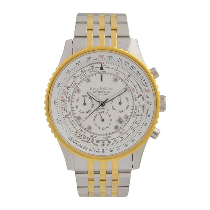 Krug Ba&uuml;men&nbsp;Air Traveller Diamond Automatic 46mm&nbsp;600801DSA