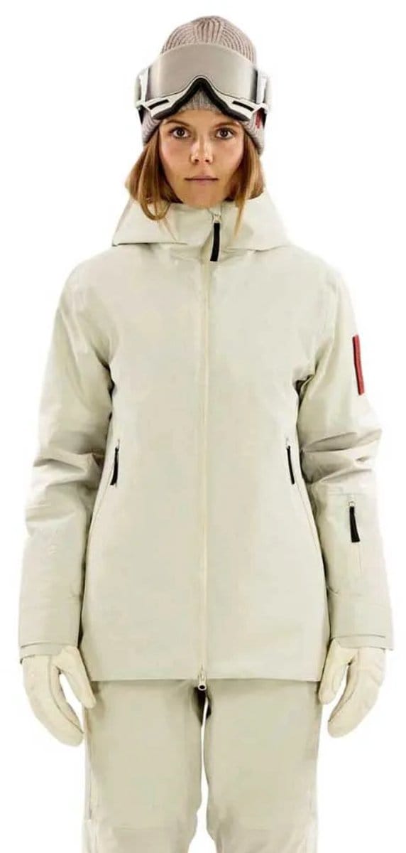 The Mountain Studio 3l Hybrid Shell Jas Beige L Vrouw