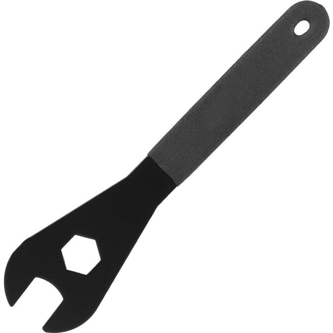 Clé à cône de moyeu Clé de jeu de direction Axe de broche Outil de réparation de vélo (19MM) black