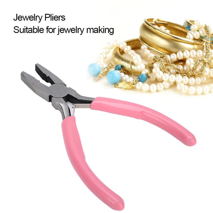 Pinces à bijoux DIY Pinces mini multifonctionnelles pour le traitement de bijoux Fabrication de modèles(Combinaison gray