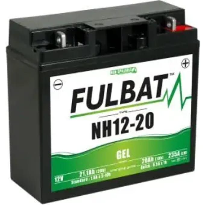 Batterij Fulbat NH12-20 Gel