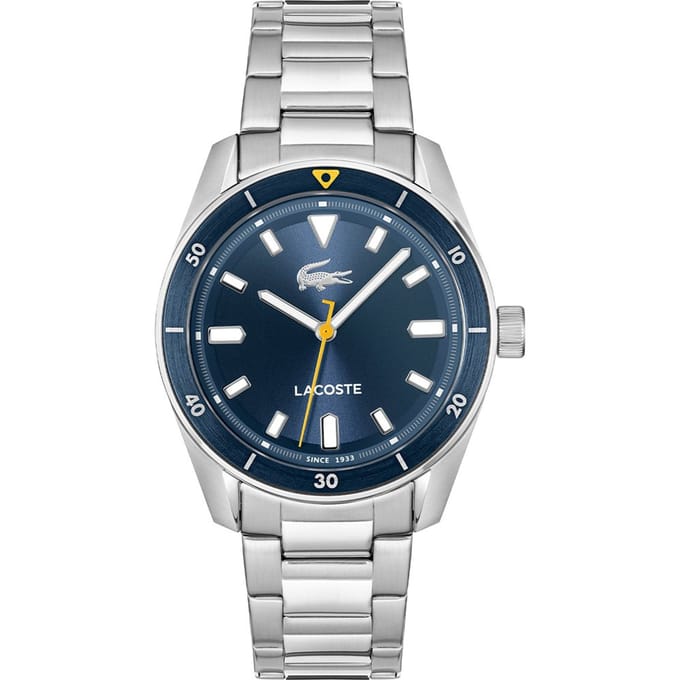 Lacoste LC2011424 Boston Staal Blauw 39mm