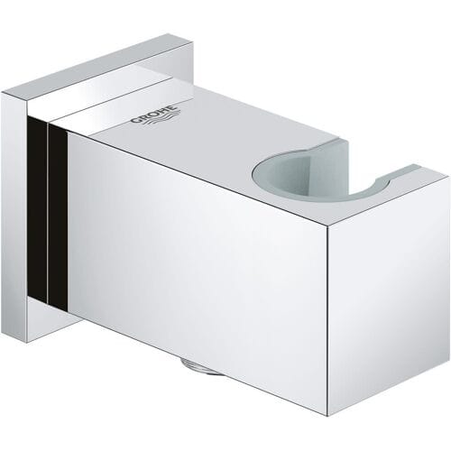 GROHE Euphoria Cube Wandaansluitbocht - Voor douche met muurhouder - Chroom