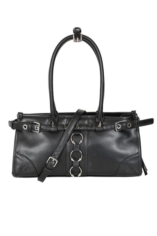 Banned - Gothic Handtas - Black Thorn - voor Vrouwen - zwart