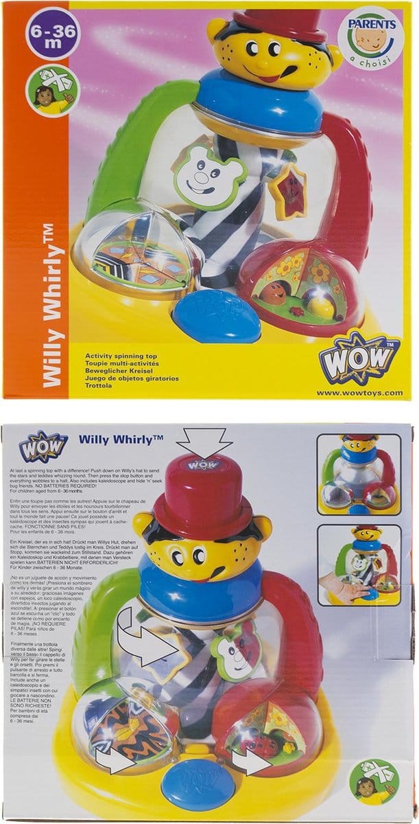 Spinning top - Willy Whirly - Wow toys