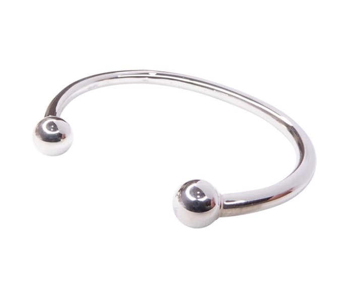 Zilveren bangle