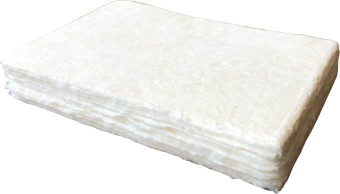 Set van 25 kaarten 10x15cm, 160 grs.  van handgeschept papier