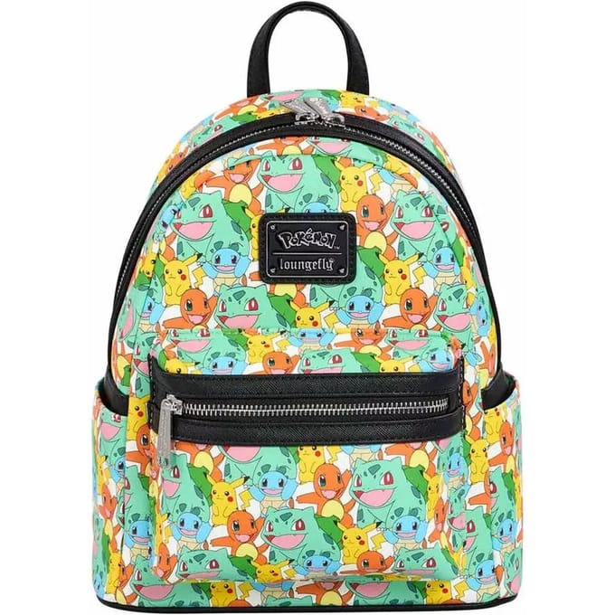 Loungefly – Pokémon Multi Char Aop Mini Backpack
