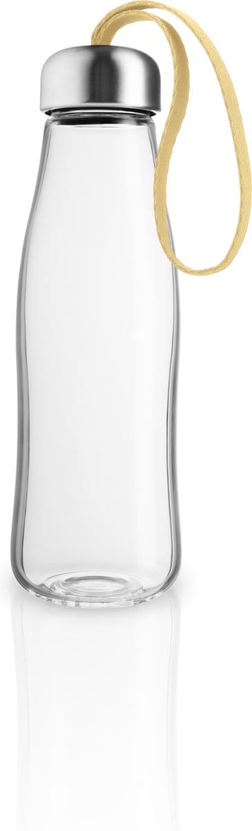 Eva Solo - Drinkfles 500 ml Glas - Borosilicaatglas - Geel