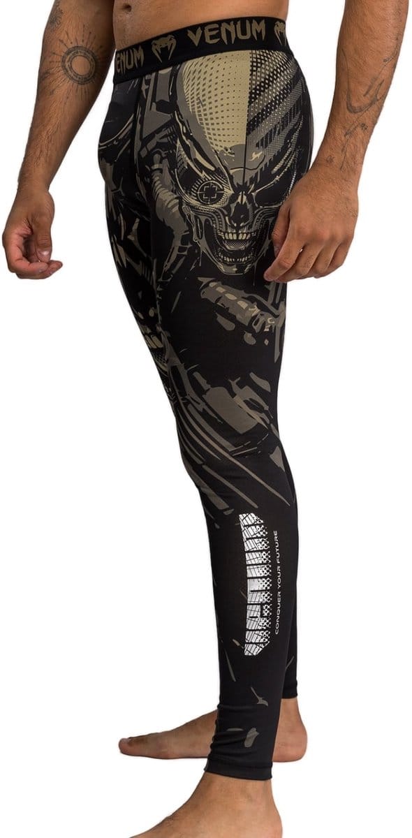 Venum Invader Spats Sportlegging Zwart Zand - S