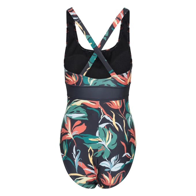 Mountain Warehouse Dames Yamba Bloemen Epieces Badpak (Teal)