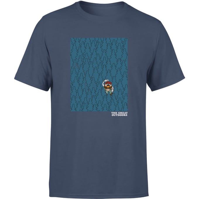 Mr. Potato Head The Great Outdoors Men's T-Shirt - Navy - XXL