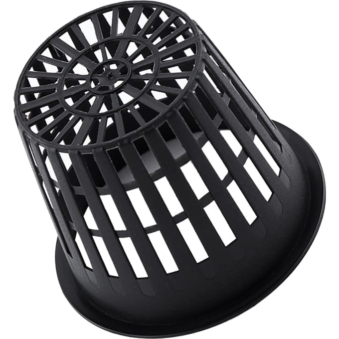 10 pièces Pot Filet Robuste Panier Net Pot Hydroponie Croissance Plante Clone Jardinage noir