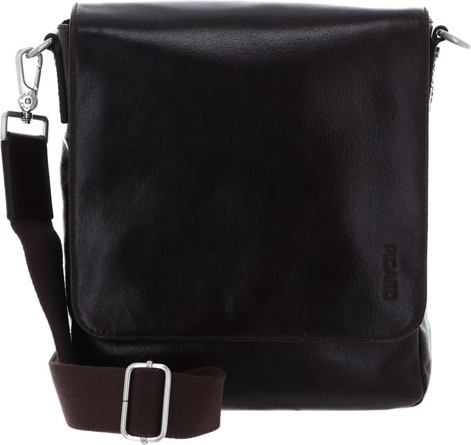 PICARD Schoudertas Buddy Cross Over Bag Cafe Donkerbruin