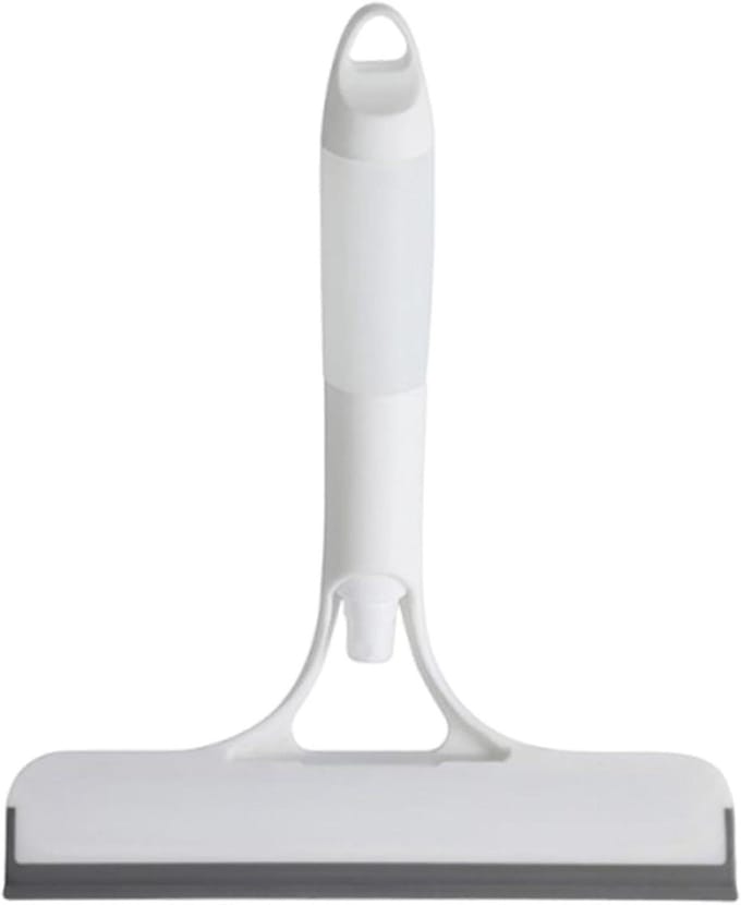 Raamtrekker - Douche trekker - Streeploos Reinigen - Geïntegreerde Spray - 215 x 257 cm - Wit