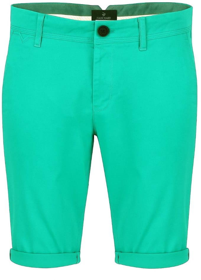 Vanguard - Heren Shorts Slim Fit V65 Stretch Short - Groen - Maat 32