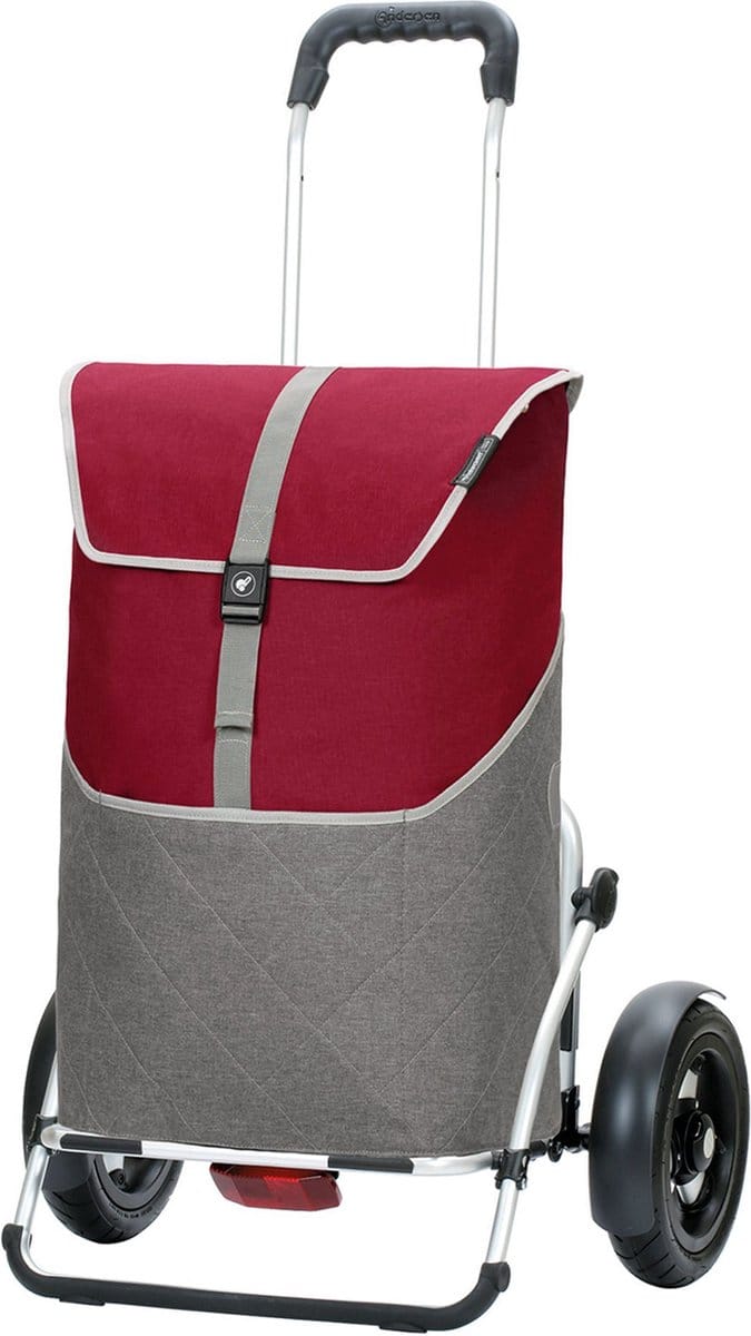 Andersen Shopper Royal Shopper Plus Lasse Winkelwagen 63 cm - 59 L - rot