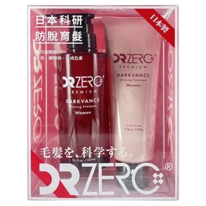 EWI Lab - DR ZERO Darkvance Glowing Shampoo & Treatment Set Women 2 pcs