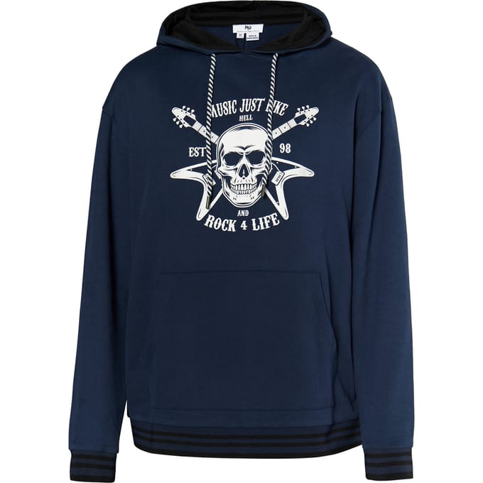 Mo Hoodie Heren marine
