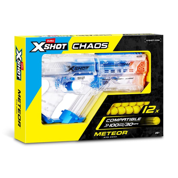 X-shot chaos meteor 12 balls