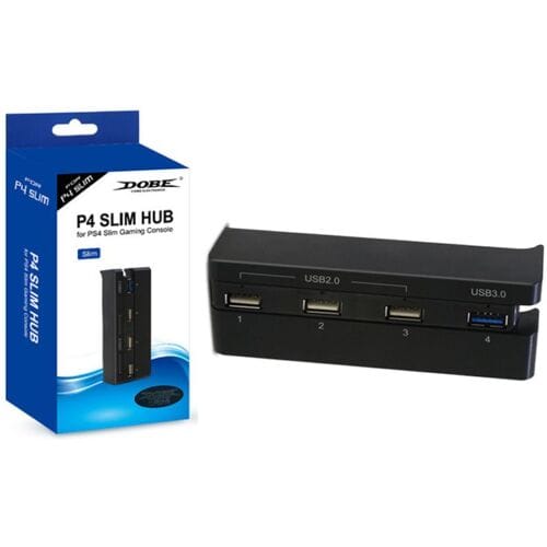 DOBE Fomis Electronics DOBE PS4 Slim Hub-Zwart (PlayStation 4) Gebruikt