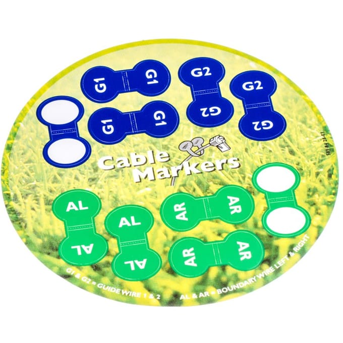 Sticker cable markers kit 10 pieces