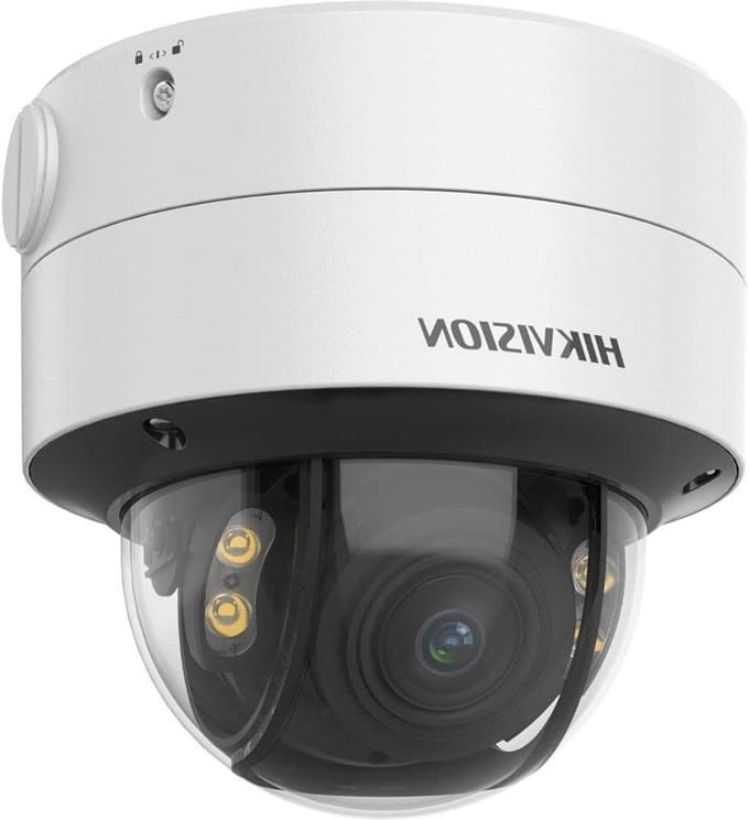 Koepel Beveiligingscamera - Dome Camera VR - Objecten Beveiligen - Weerbestendig IP67 - 27-135 mm lens - Wit