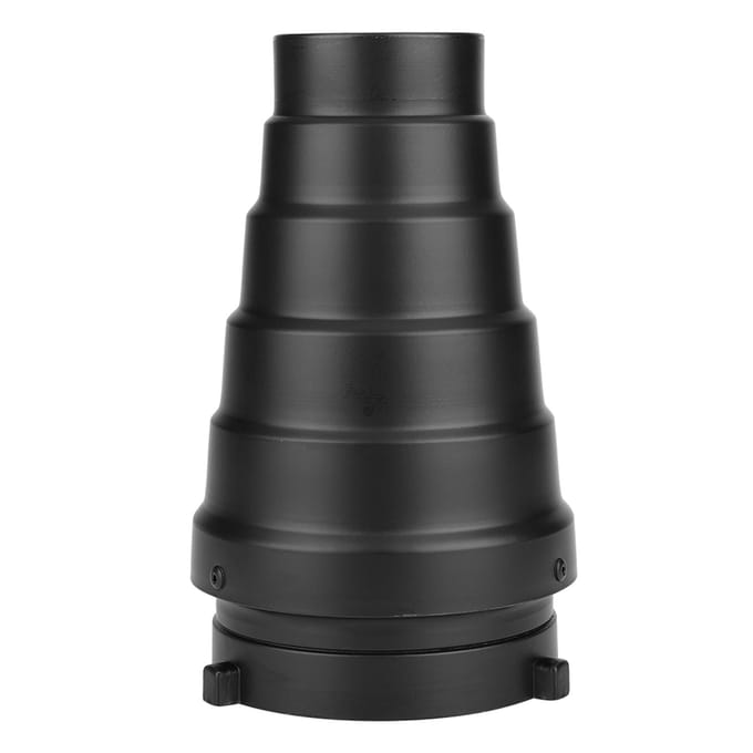 Snoot Nid d'abeille Tube de Faisceau Lumineux Monture Bowens Filtre pour Flash Stroboscopique de Studio gray