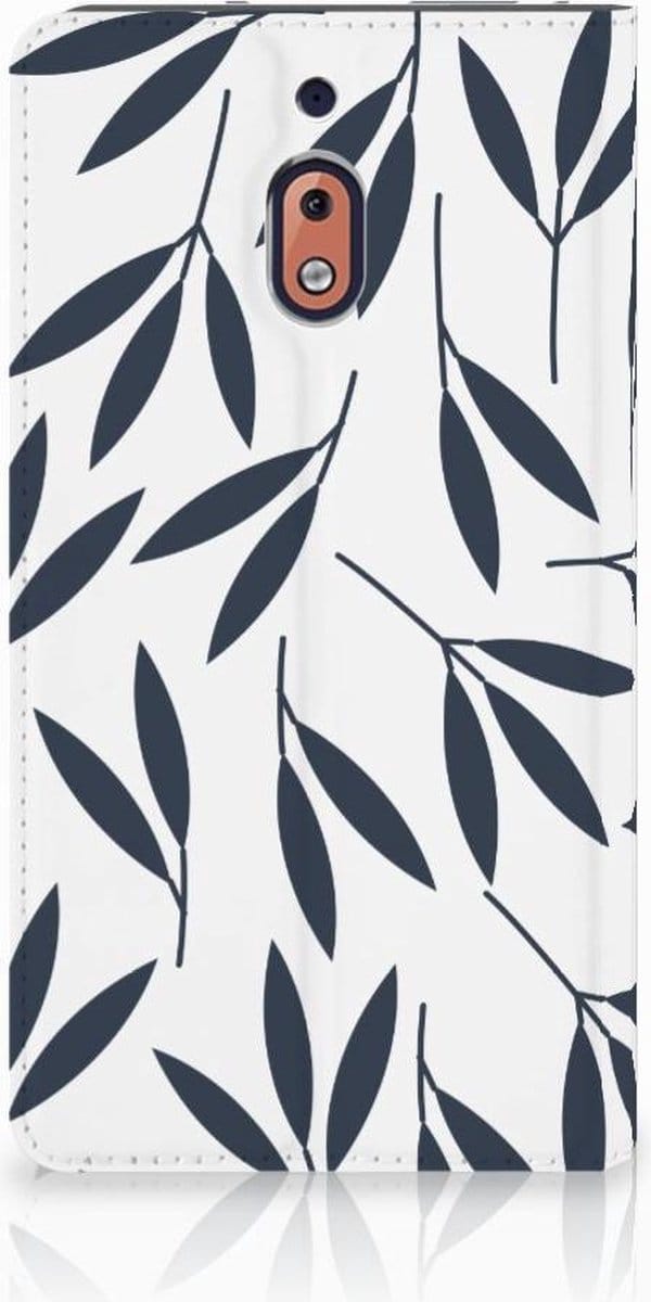 Nokia 2.1 2018 Smart Cover Leaves Blue