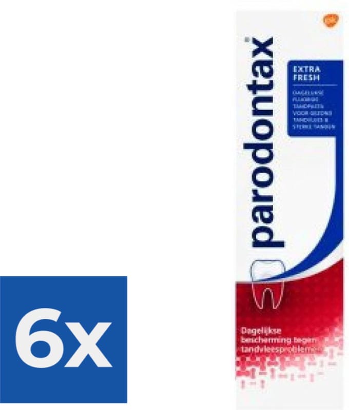 Parodontax - Tandpasta - Extra Fresh - 75ml x 6