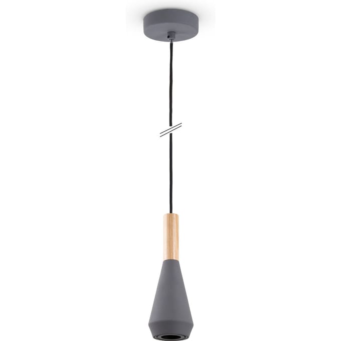 Hanglamp Liora grijs