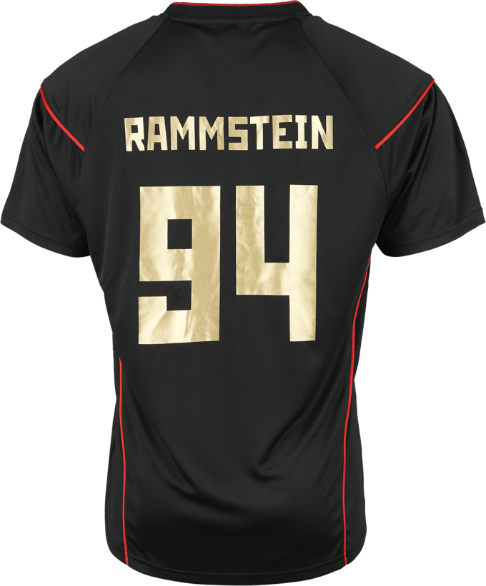Rammstein Jersey - Trikot - S tot 5XL - voor Mannen - zwart-rood