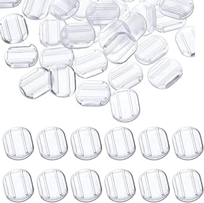 100 Clips voor Oorbellen - Siliconen Pads voor Oorkussens