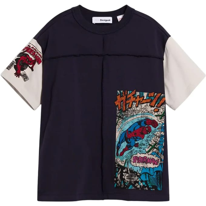 Kinder-T-shirt Desigual Spider