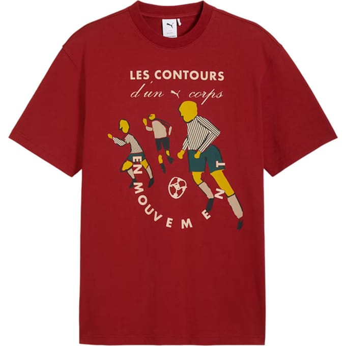 Puma The Players Lane T-shirt Rood K13