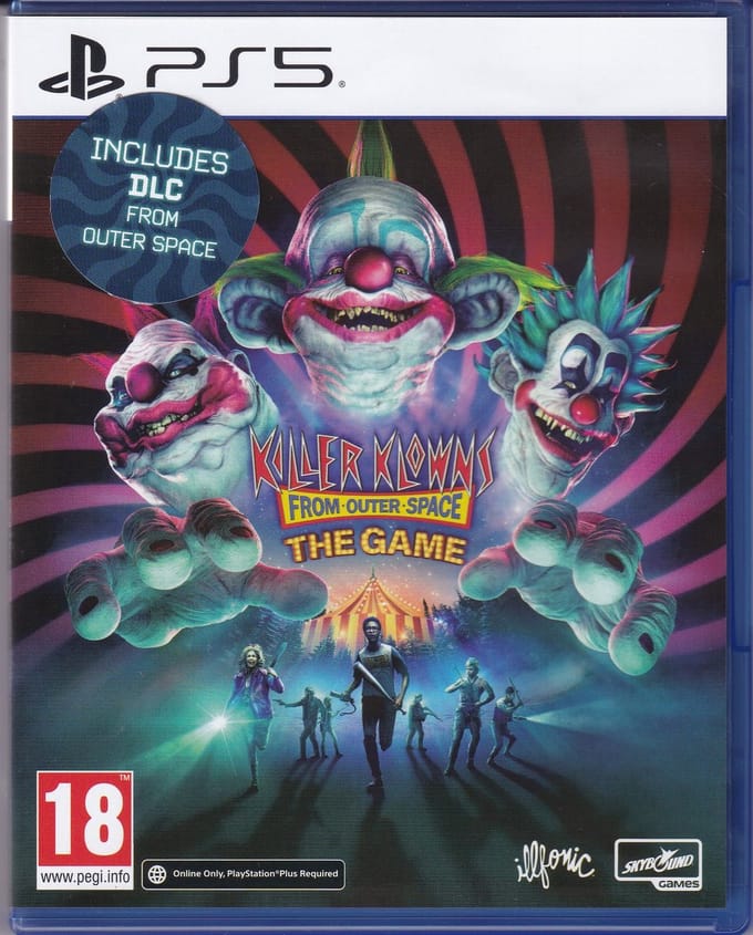 Killer Klowns from Outer Space: The Game - Sony PlayStation 5 - Horror